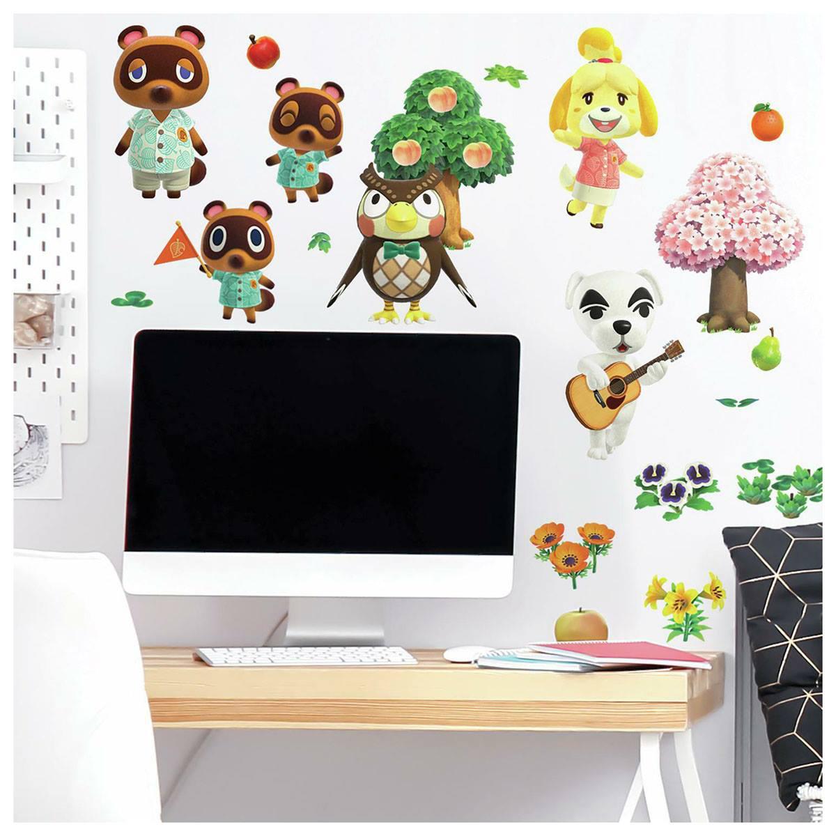 RoomMates® Animal Crossing Peel & Stick Wall Decals