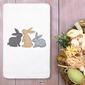 Linum Home Textiles Bunny Row Embroidered Hand Towels - image 2