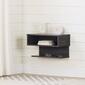 South Shore Sazena Grey Oak Floating Nightstand - image 4