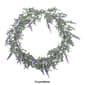 Northlight Seasonal Pre-Lit Battery Operated Lavender Wreath - image 7