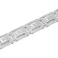 Mens Gentlemen's Classics™ Silver-Tone Link Bracelet - image 4