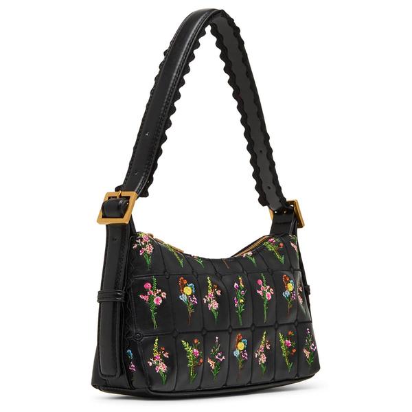 Betsey Johnson Prairie Floral Embroidered Shoulder Bag