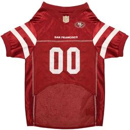 NFL San Francisco 49ers Mesh Pet Jersey