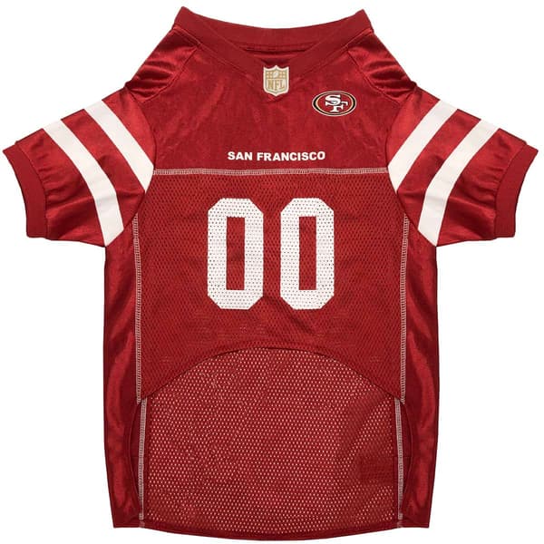 NFL San Francisco 49ers Mesh Pet Jersey