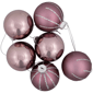 Northlight 24ct. Pink Shiny & Matte Christmas Glass Ornaments - image 5