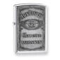 Zippo Jack Daniels Pewter Emblem Chrome Lighter - image 1