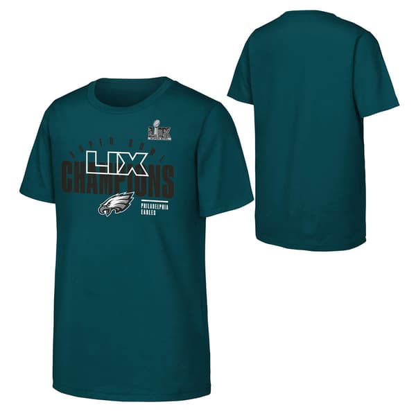 Boys (8-20) Philadelphia Eagles Champs Iconic Victory Tee - image 