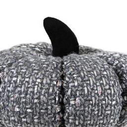 Northlight Grey Knitted Fall Harvest Pumpkin