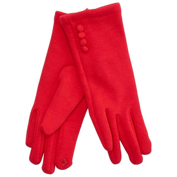 Womens Olivia Parker Fleece Lined Button Gloves - image 