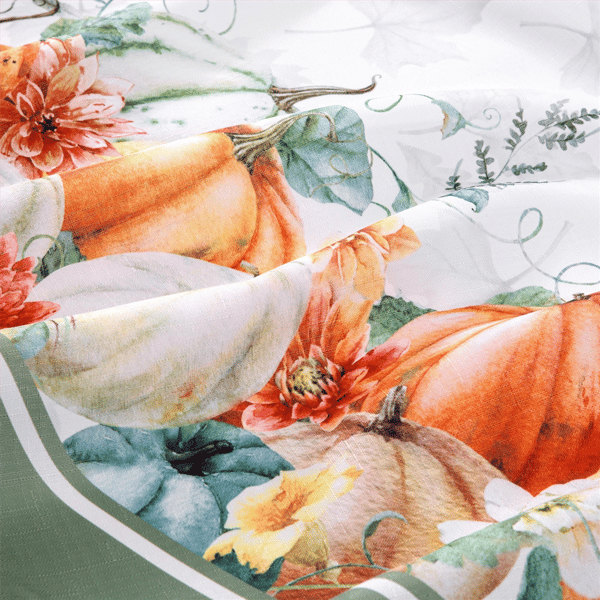 Threadmade Pumpkin Harvest Vine Napkins - Set of 4