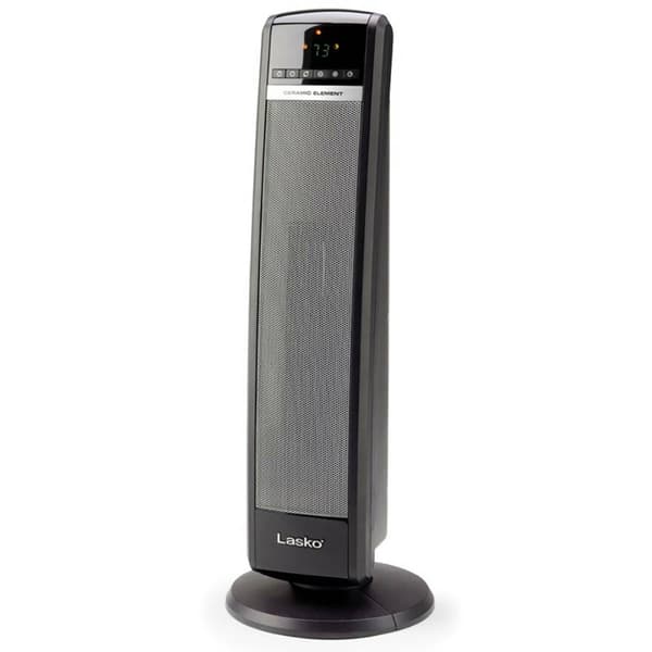 Lasko 1500 Watt Ceramic Electric Tower Space Heater with Remote - image 