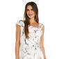 Womens R&M Richards Elegant Soft Floral A-Line Gown - image 3