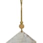 Northlight Seasonal White Wooden "Peace" Christmas Ornament - image 3