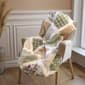 Donna Sharp Peach Rose Cotton Throw - image 2