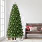 Puleo International 7.5ft. Slim Teton Pine Christmas Tree - image 3