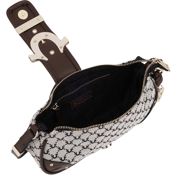 True Religion Signature Horseshoe Zip Top Bag
