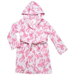 Girls Rene Rofe(R) Frostie Hugs Bow Plush Robe