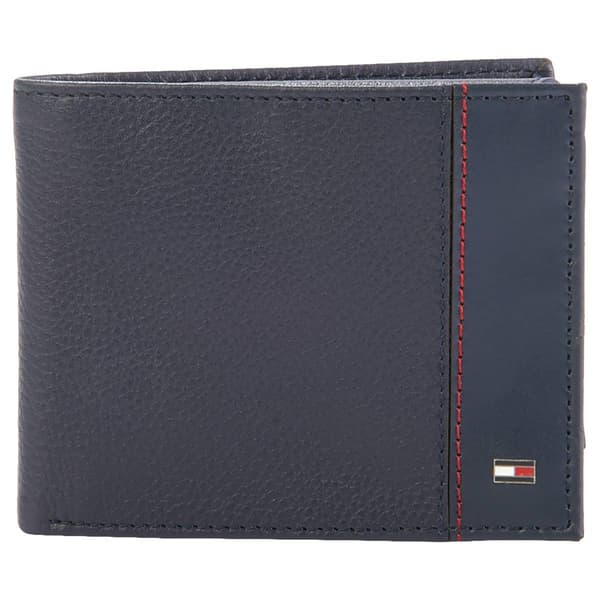 Mens Tommy Hilfiger Meridian Passcase Wallet - Navy - image 