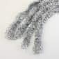 Soft & Sassy 12-Foot Silver Tinsel Garland - image 1