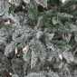 Northlight 6.5ft. Real Touch™ Pre-Lit Flocked Fir Christmas Tree - image 3