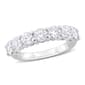 Sterling Silver 1 3/4ctw. White Moissanite Anniversary Band - image 1