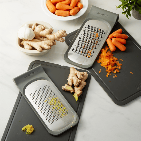 BergHOFF Leo Balance  9.5in. Double Coarse & Ribbon Grater