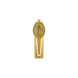 Symbols of Faith Gold-Tone Annunciation Angel Bookmark