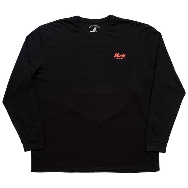 Mens Big & Tall Buckhorn River Long Sleeve Graphic Tee - Black - image 