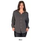 Womens 24/7 Comfort Apparel Button Up Collared Shirt Jacket - image 6