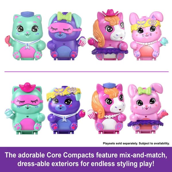 Mattel Polly Pocket Tea Party Bunny Compact Playset