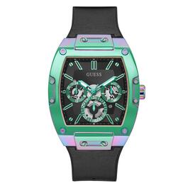 Mens Guess Watches(R) Green 2-Tone Multi-function Watch - GW0202G5
