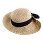 Womens Nine West Straw Bow Flip Up Floppy Hat With Bow - image 1