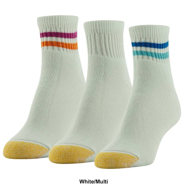 Womens Gold Toe&#174; 3pk. Ultra Tec Quarter Socks