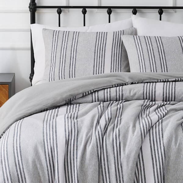 Truly Soft Kiel Stripe Flannel Comforter Set