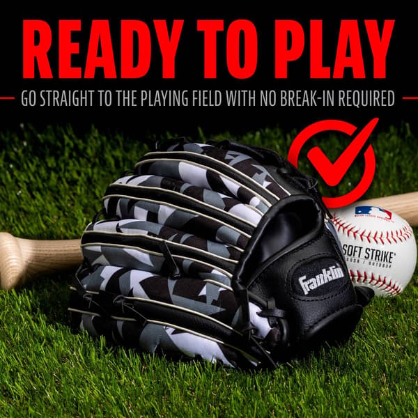 Franklin® 9.5in Teeball Performance Glove - Black