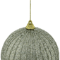 Northlight Holographic Glitter Tea Green Christmas Ball Ornament - image 5