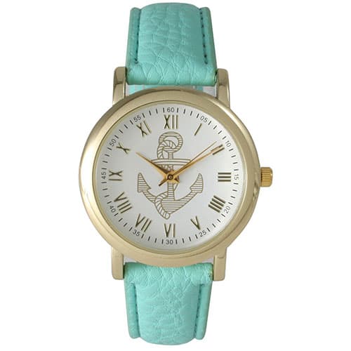 Womens Olivia Pratt Anchor Watch -15322MINT - image 