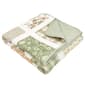 Donna Sharp Peach Rose Cotton Throw - image 1