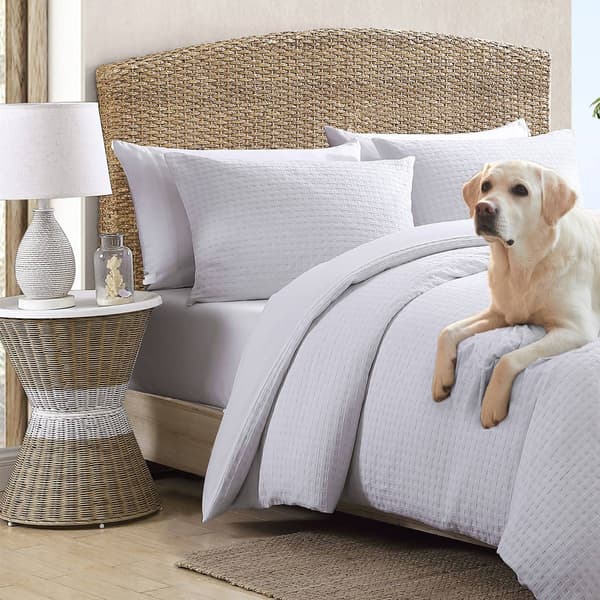Tommy Bahama Basketweave Cotton Duvet Set