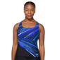 Womens Reebok Ocean Mist Racerback Tankini Swim Top - image 2