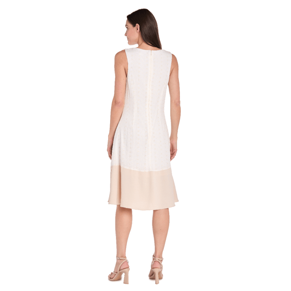 Women R&M Richards Daytime Tea Length Dress