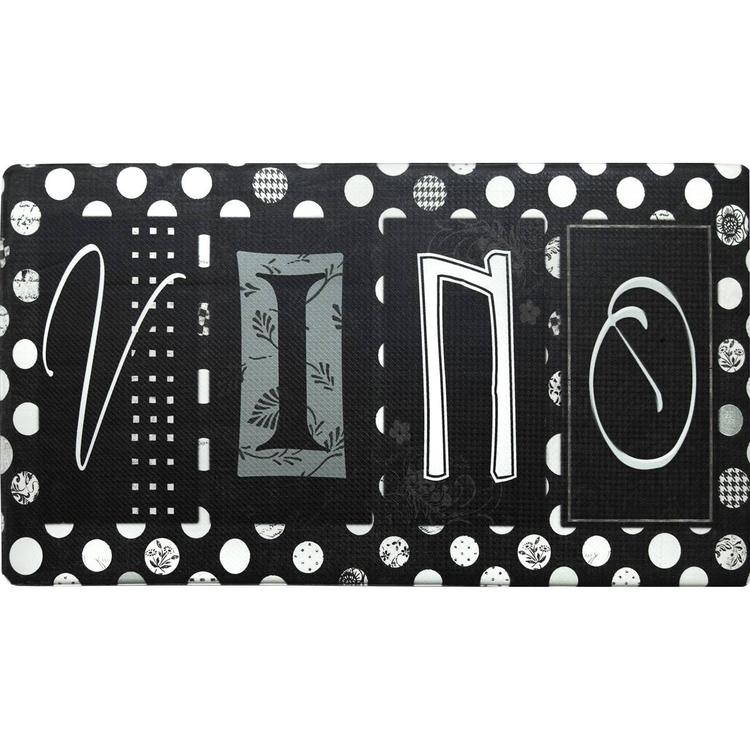 J&V Textiles Cloud Comfort Anti-Fatigue Vino Kitchen Mat