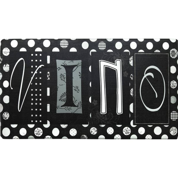 J&V Textiles Cloud Comfort Anti-Fatigue Vino Kitchen Mat