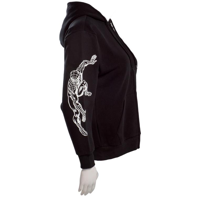 Juniors C-Life Spider-Man Back Screen Zip Up Hoodie