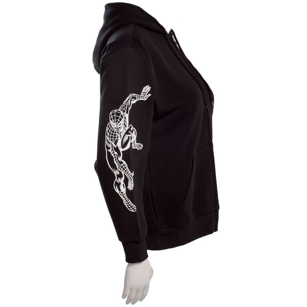 Juniors C-Life Spider-Man Back Screen Zip Up Hoodie