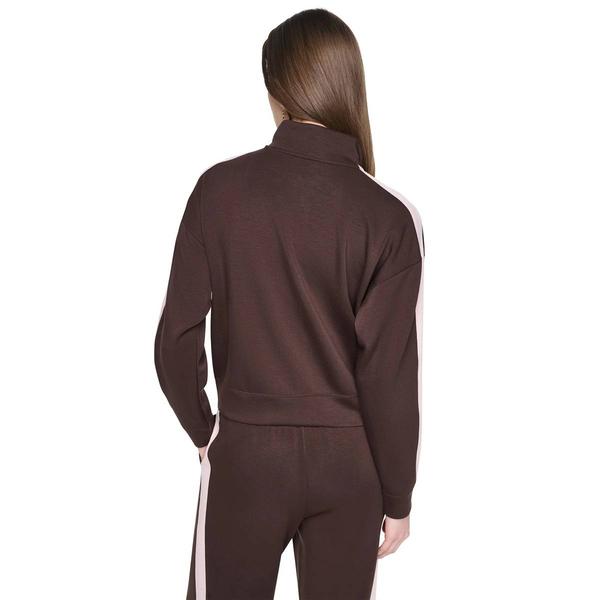 Womens DKNY Sport Highline Scuba Knit Full Zip Jacket