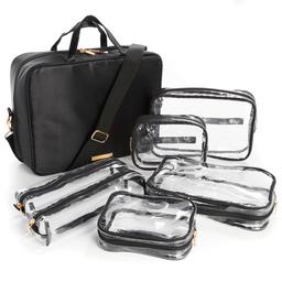 Conair(R) Tartan + Twine 7pc. Deluxe Weekender Cosmetic Case
