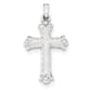 Unisex Gold Classics(tm) 14kt. Gold Fleur De Lis Cross Pendant - image 1