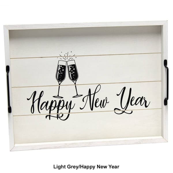 Elegant Designs&#8482; Seasonal Serving Tray w/ Handles - 13 Styles
