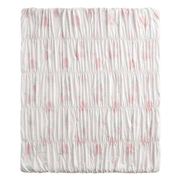 Alex &amp; Bella Tabitha Smocked Microfiber Comforter Bedding Set